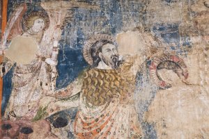 Fresco en la catedral (detalle) de Unbekannt Unbekannt